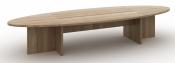 CA4214HF - Manage-it ovale tafel 420x138cm Halifax