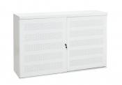 DS161LS - Schuifdeurkast 100x160cm met perfo deuren