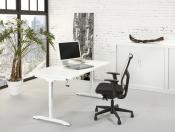 SLT188 - Bureau verstelbaar dmv slinger 180x80cm