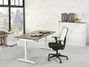 SLT128 - Bureau verstelbaar dmv slinger 120x80cm