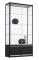 Vitrine met onderkast 200x100x40cm 347