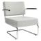 Retro fauteuil in wolvilt stoffering 31330