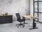 Zit/zit bureau met slinger 160x80cm  42059