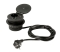 Inbouw powerbox 80mm rond met wireless charger 70579