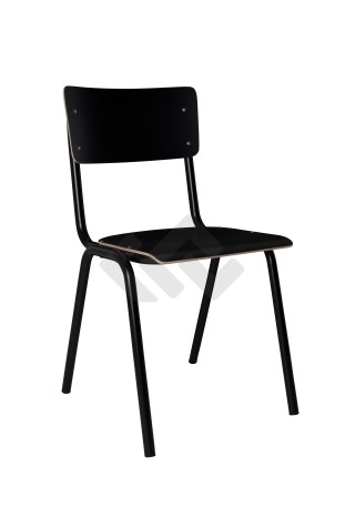 Zuiver Back to school stoel (set van 4)