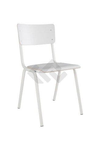 Zuiver Back to school stoel (set van 4)