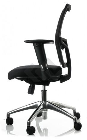 Bureaustoel Pro01 (Air01) met arml. zwart