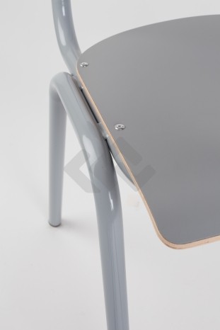 Zuiver Back to school stoel (set van 4)