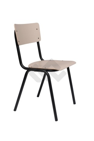 Zuiver Back to school stoel (set van 4)