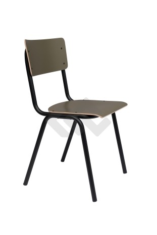 Zuiver Back to school stoel (set van 4)