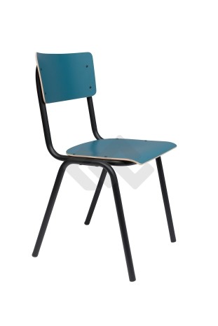 Zuiver Back to school stoel (set van 4)