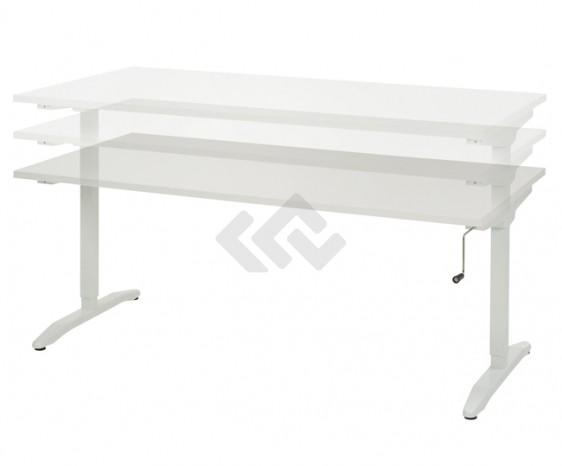 Bureau verstelbaar dmv slinger 120x80cm