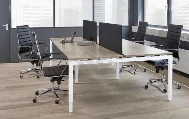 Bench werkplek Q-Bic White 280x165cm 