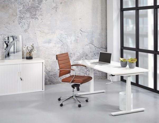 Zit/zit bureau met slinger 120x80cm