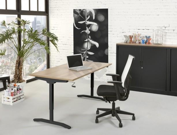 Bureau verstelbaar dmv slinger 120x80cm