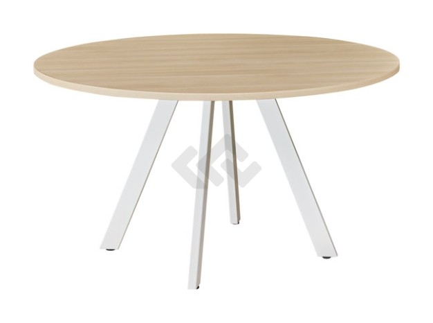 Ronde vergadertafel 'V-leg' 120cm 